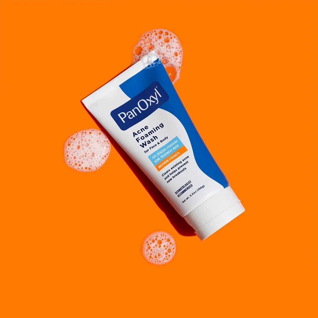 PanOxyl Foaming Acne Wash, 10% Benzoyl Peroxide – 156g