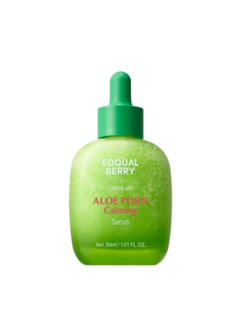 Aloe PDRN Calming Serum Soothe. Strengthen. Restore EQQUALBERRY Green Aid