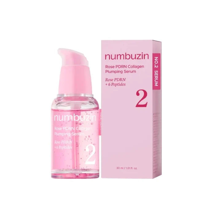 Numbuzin No.2 Rose Pdrn Collagen Plumping Serum 30ml