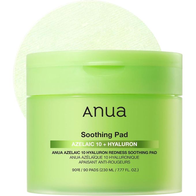 ANUA Azelaic 10 Hyaluron Redness Soothing Pad